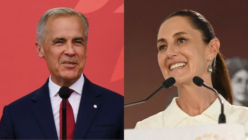 Mark Carney agradece a Sheinbaum apoyo en Manitoba, Canadá. Noticias en tiempo real