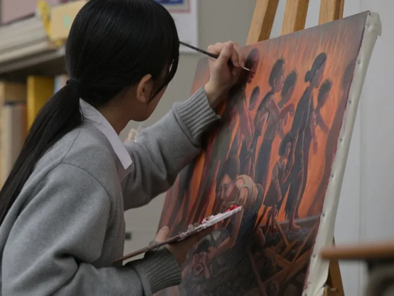 Memorias de los hibakusha son plasmadas en obras de arte