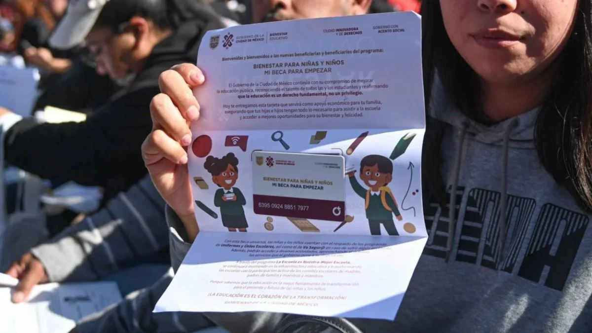 Gobierno de la CDMX confirmó los montos que recibirán las familias beneficiarias del programa “Mi Beca para Empezar” en 2025.