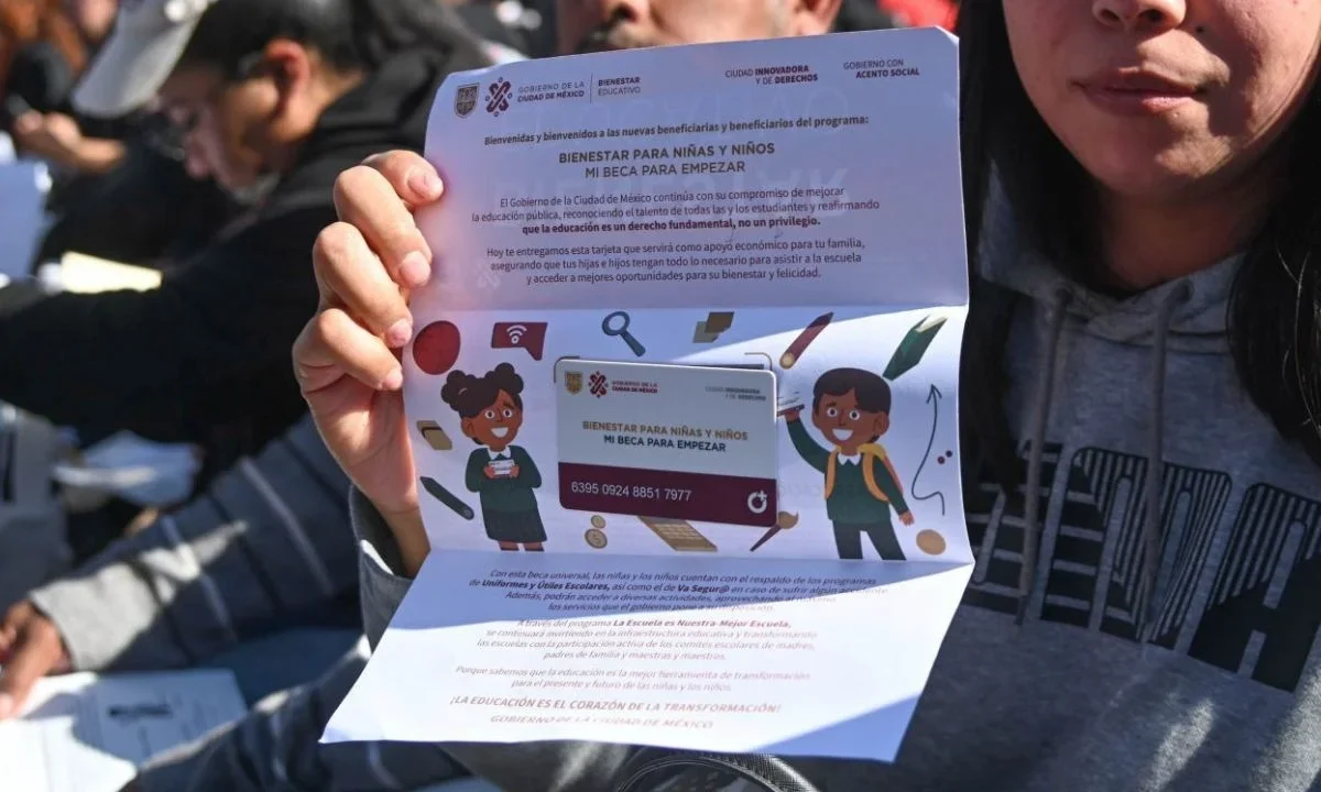 Gobierno de la CDMX confirmó los montos que recibirán las familias beneficiarias del programa “Mi Beca para Empezar” en 2025.