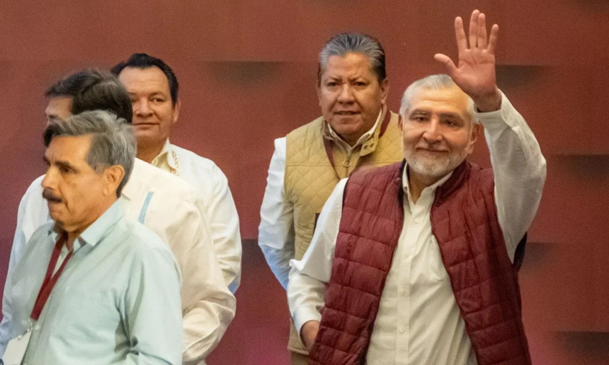 Morena muestra apoyo a Adán Augusto López