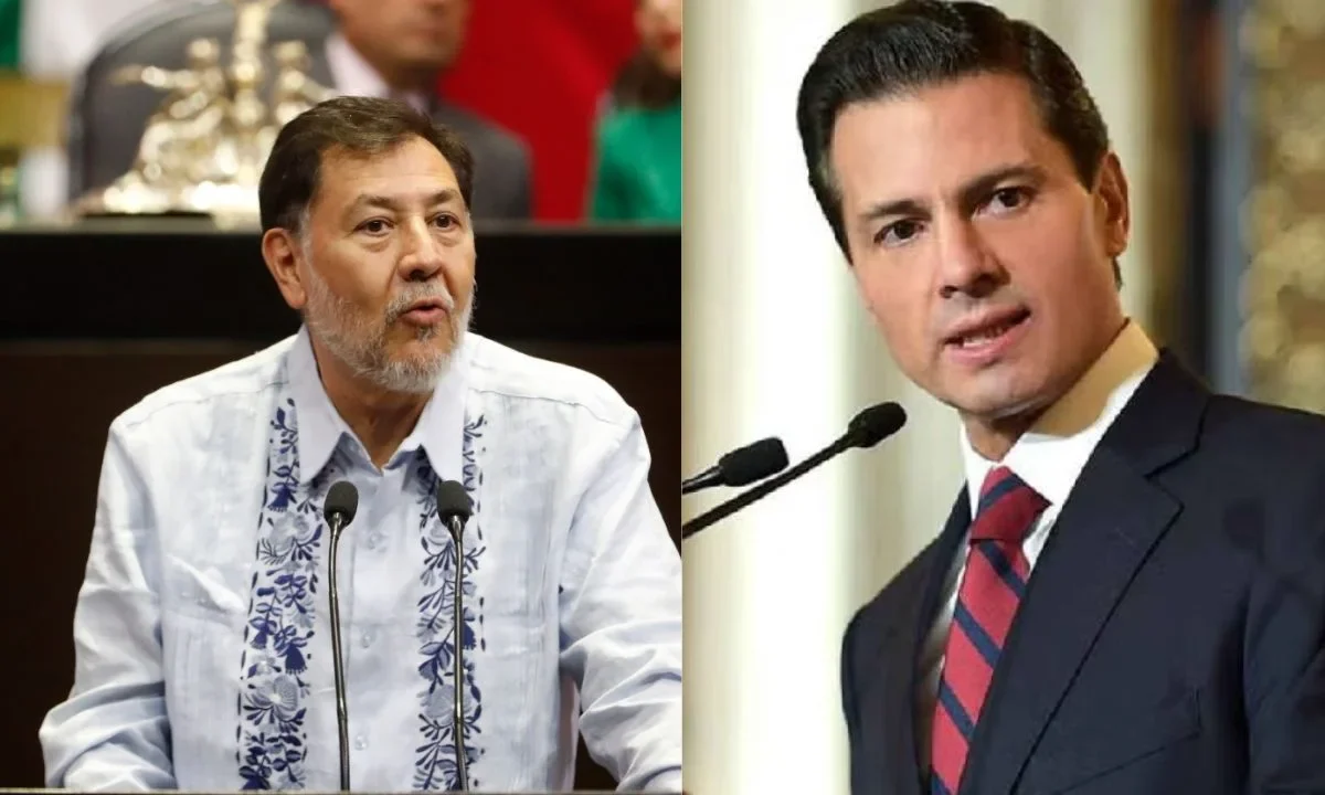 Noroña criticó a Peña Nieto tras sus dichos sobre el NAIM: “Calladito se veía más bonito”, dijo.