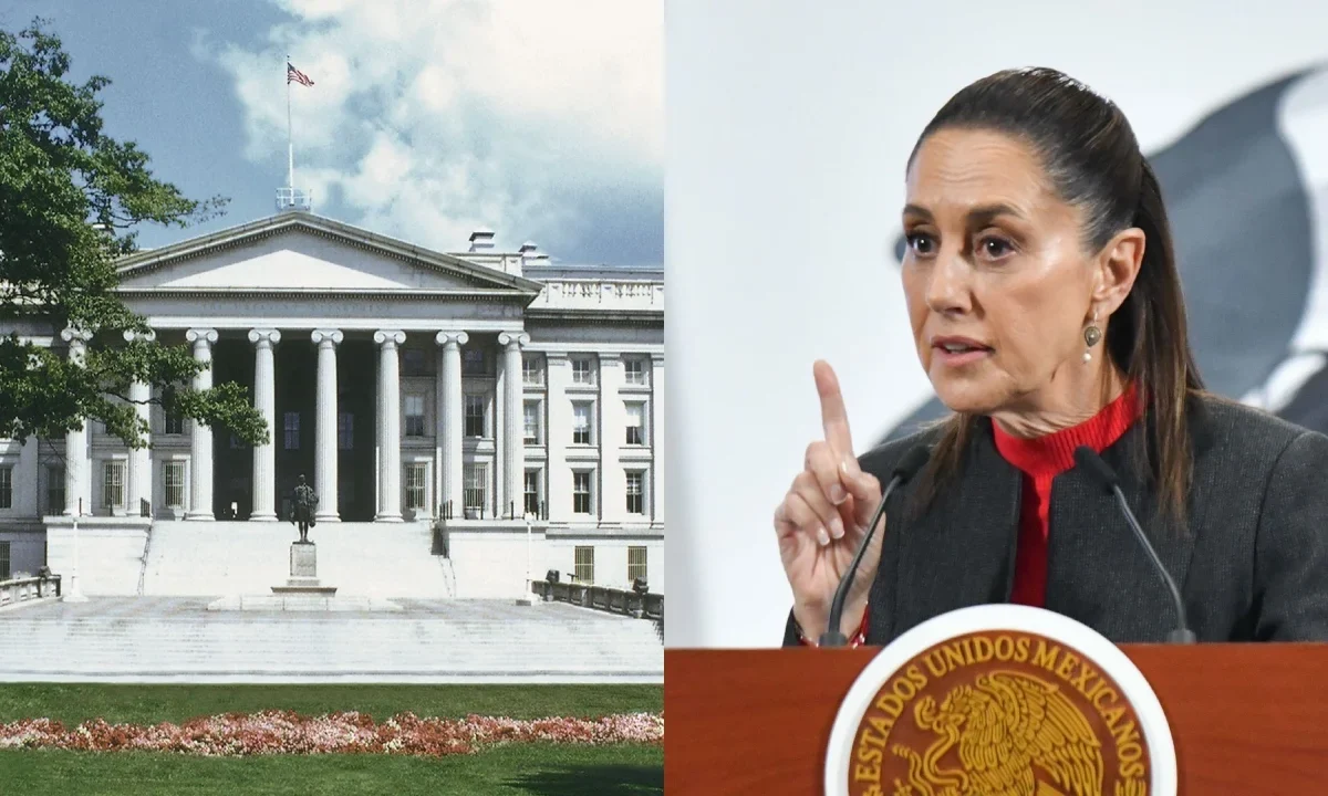 La Presidenta Sheinbaum informó que la pausa de El Tesoro a bancos mexicanos fue una petición de Hacienda.