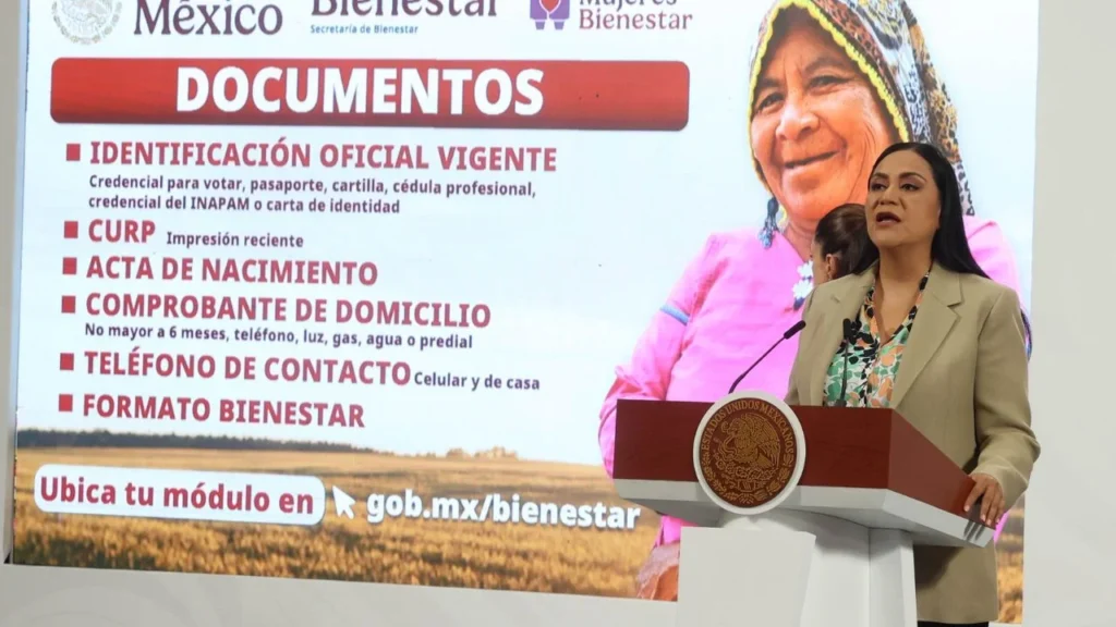 Nuevo registro Pensión Mujeres Bienestar 2025
