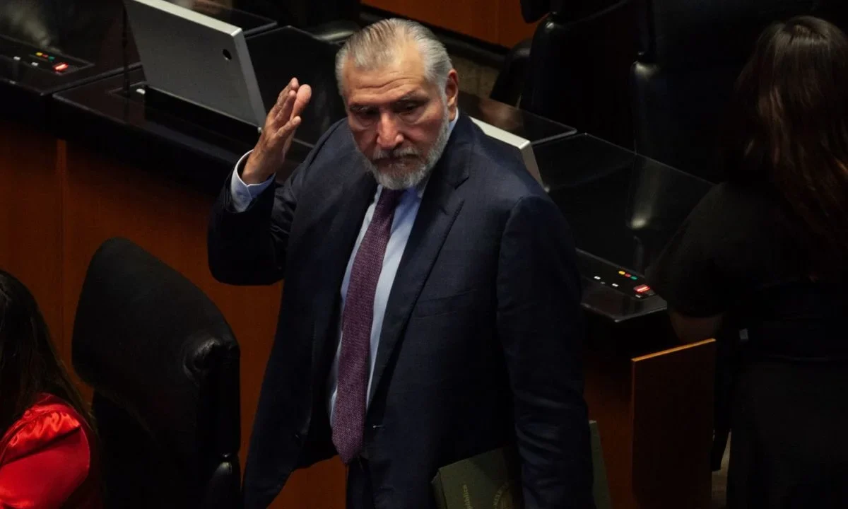El coordinador de Morena en el Senado, Adan Augusto López, el pasado 1 de julio.
