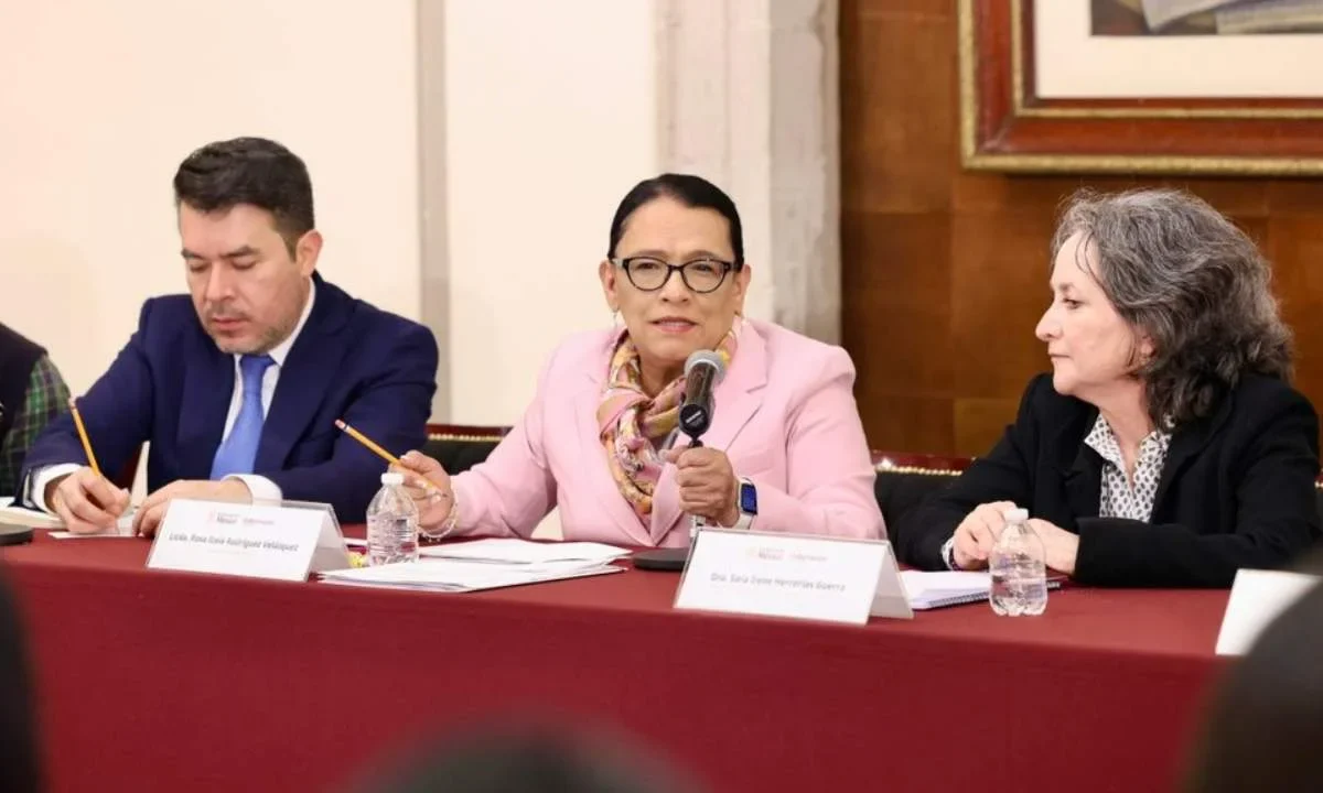 Rosa Icela Rodríguez presentó los 10 puntos de la ruta para la implementación de la Ley General en Materia de Búsqueda de Personas.
