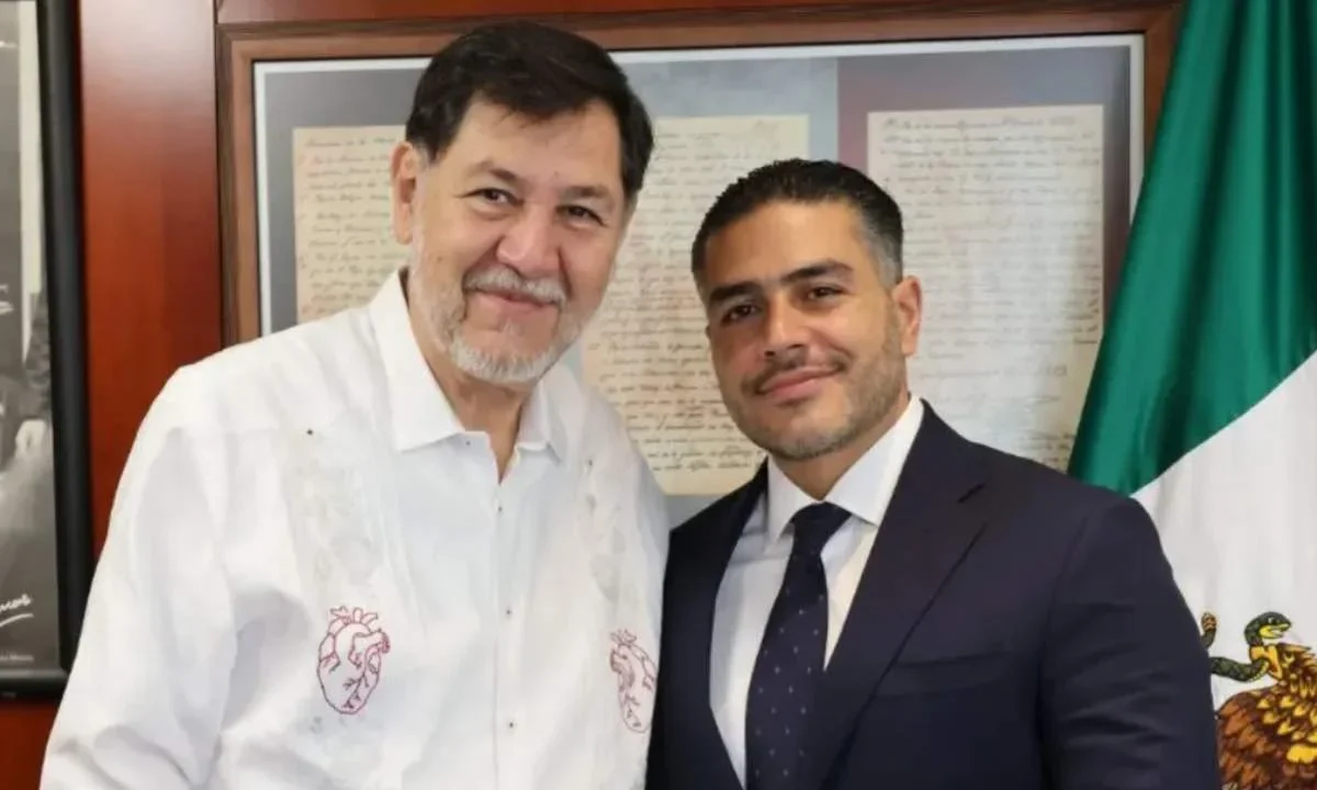 García Harfuch y Fernández Noroña