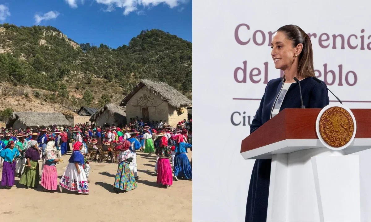 Sheinbaum celebra que Ruta Wixárika sea patrimonio por la UNESCO