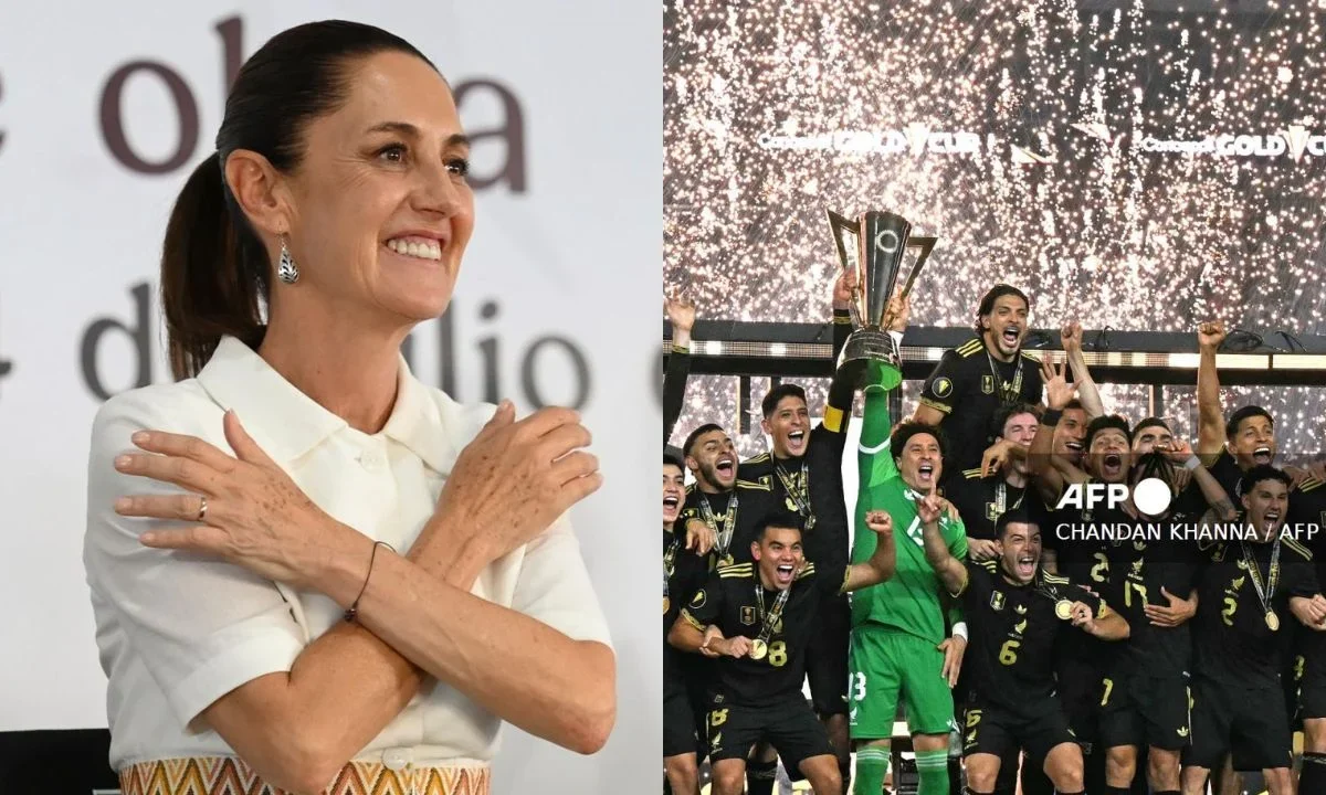 Sheinbaum felicita a selección mexicana por triunfo en Copa Oro 2025