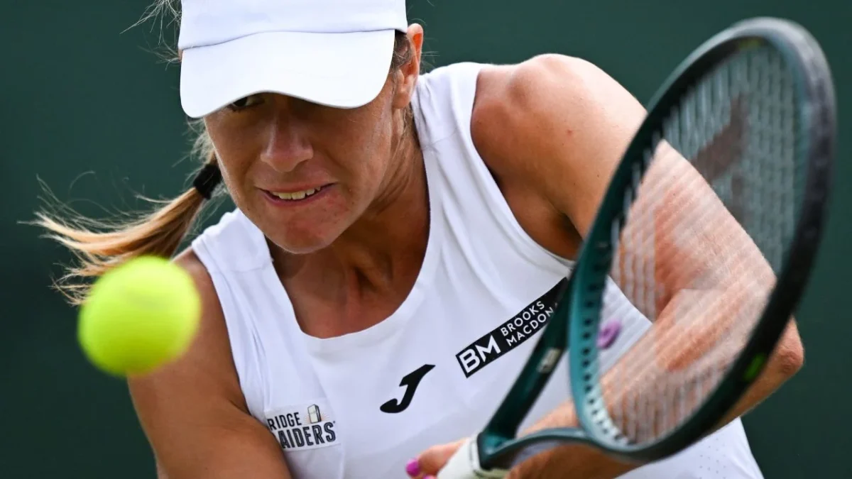 Solana Sierra en Wimbledon