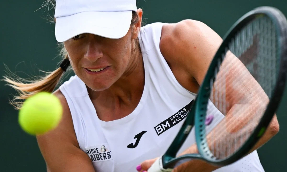 Solana Sierra en Wimbledon