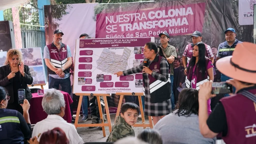 La alcaldesa de Tlalpan, Gaby Osorio, informó que en lo que va de su administración han reparado más de 10 mil baches.