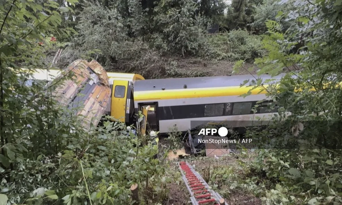 Tres personas murieron y varias quedaron heridas cuando un tren de pasajeros descarriló en una zona boscosa en Alemania.