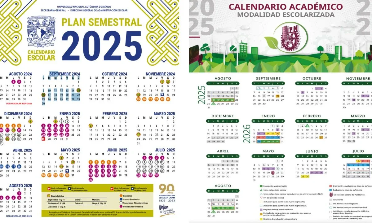 Conoce las fechas oficiales del regreso a clases de miles de estudiantes de nivel superior y medio superior de la UNAM y el IPN.
