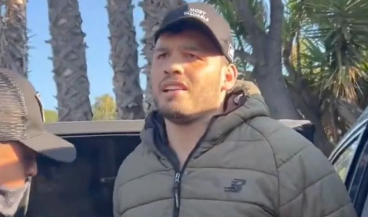 Un periodista de Estados Unidos compartió en redes un video del momento en que el ICE detuvo al boxeador mexicano Julio César Chávez Jr.