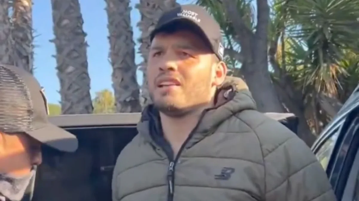 Un periodista de Estados Unidos compartió en redes un video del momento en que el ICE detuvo al boxeador mexicano Julio César Chávez Jr.