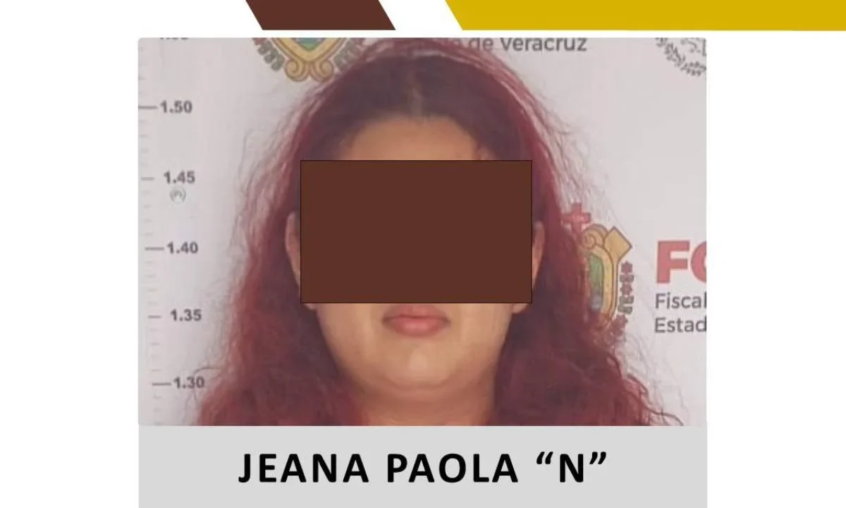 La Fiscalía General del Estado de Veracruz informó la detención de Jeana Paola "N", involucrada en el caso de la maestra jubilada.